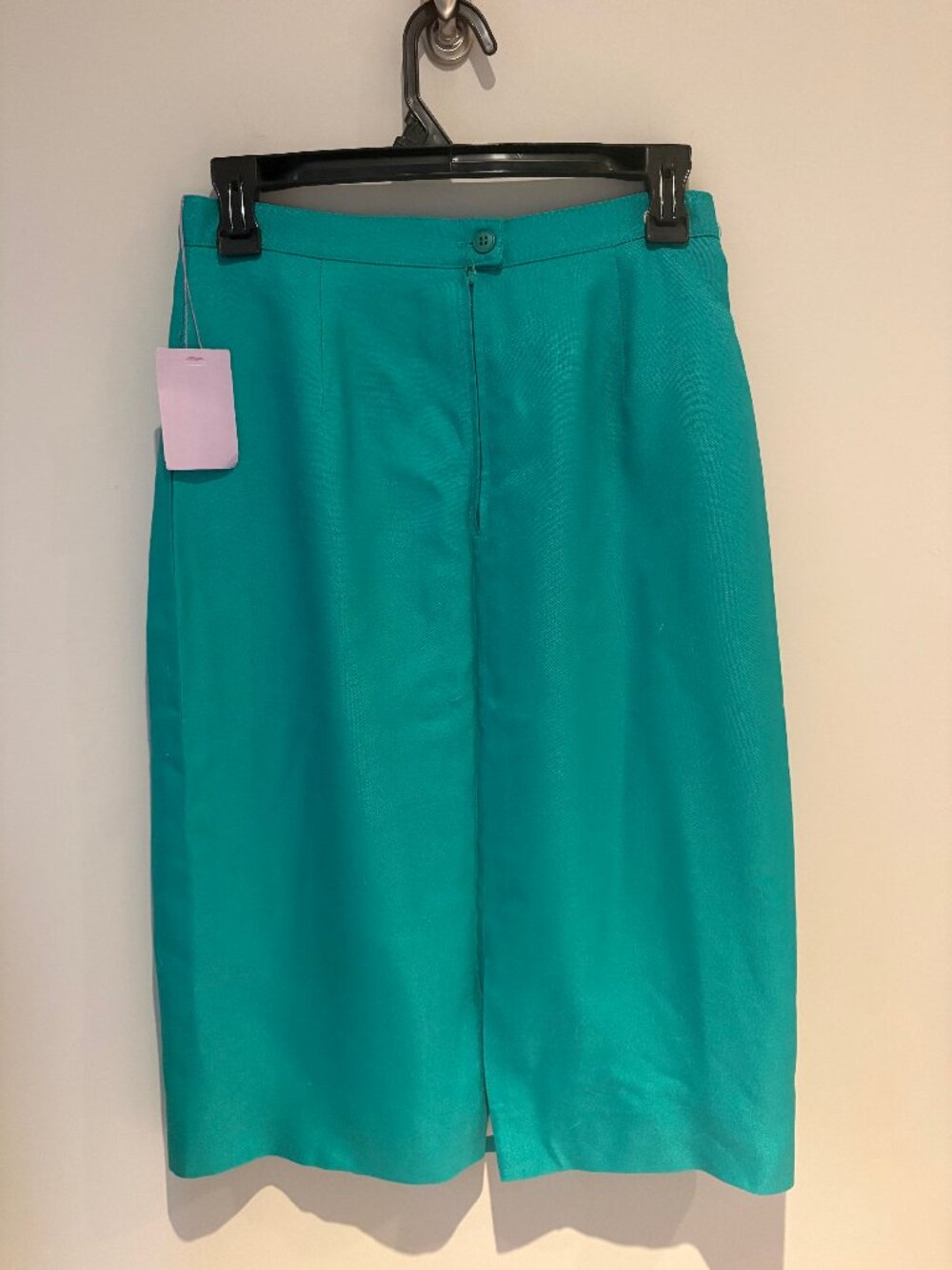 NWT Vintage Green/Teal Skirt Suit - Picture 5 of 8